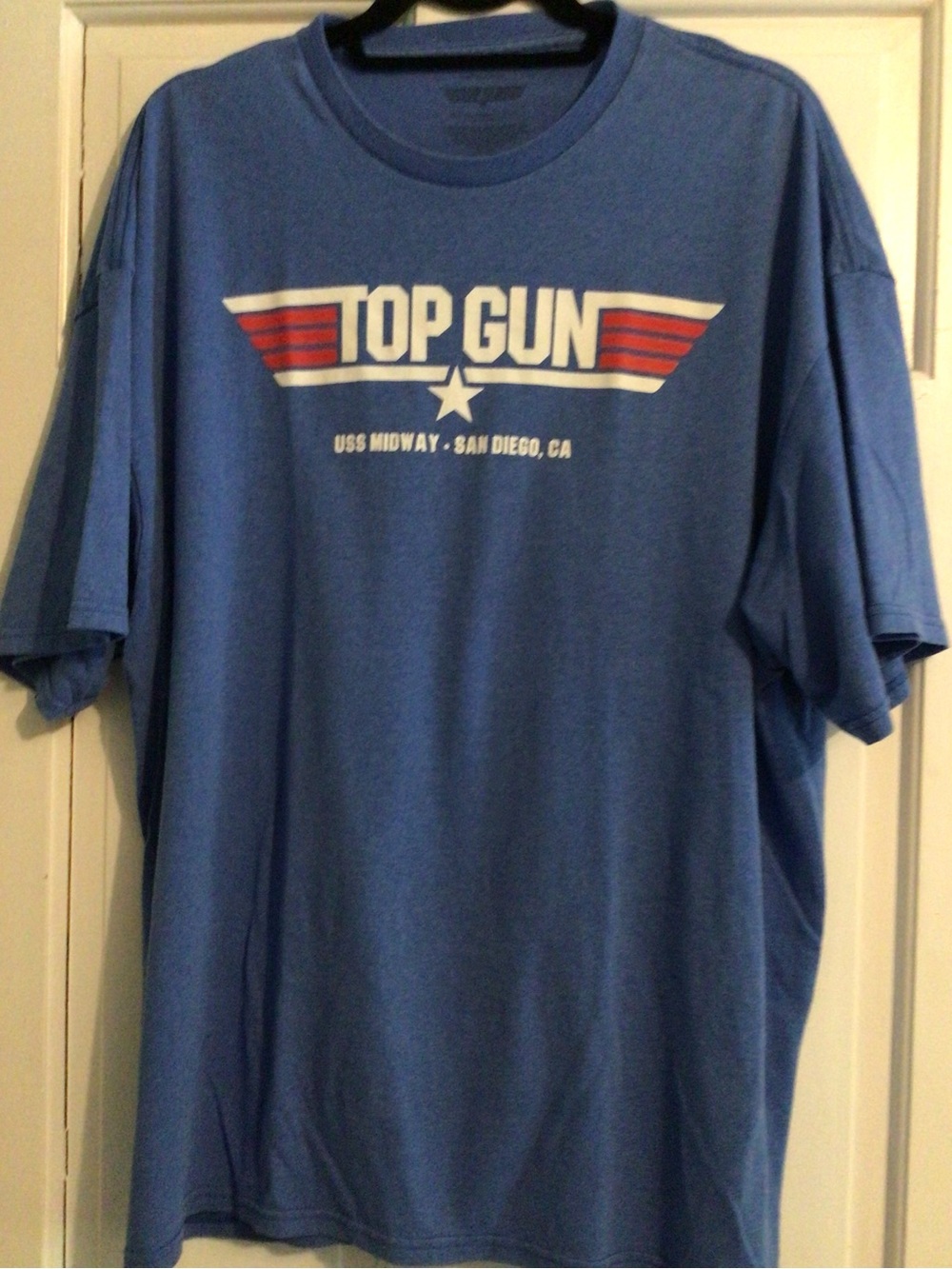 Top Gun Men's Short Sleeve Graphic Tee - Blue